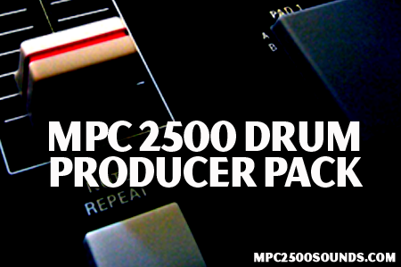 Akai MPC 2500 Samples, drum samples producer pack