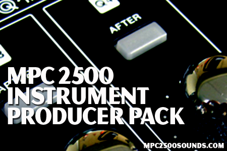 Akai MPC 2500 Samples, instrument sample pack